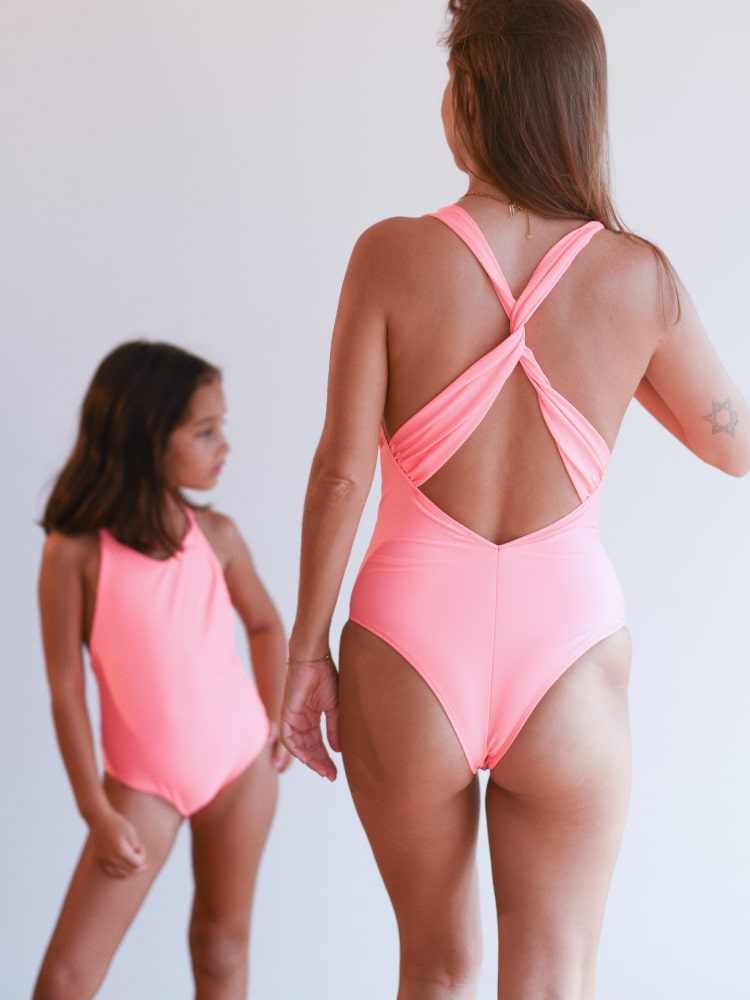 piece swimsuit Les Roches Noires Pink – SOKO